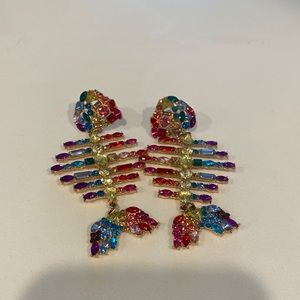 Baubkebar Rainbow Fish Earrings